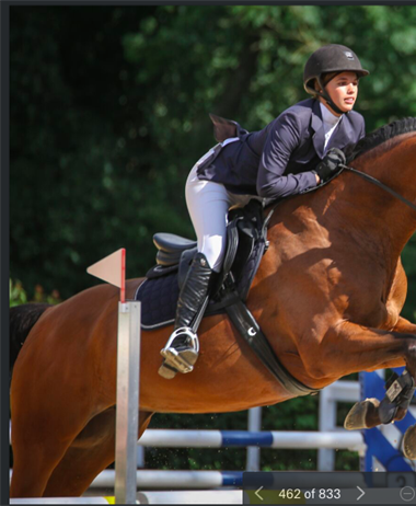 Cazenovia College Equestrian Team member Keeley Gambino travels to Germany